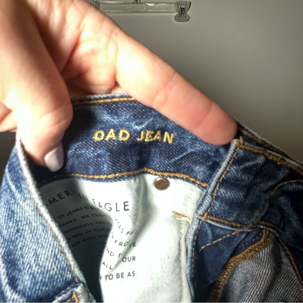 American Eagle Men's NWT Dad Jeans 34x34 - Picture 7 of 8